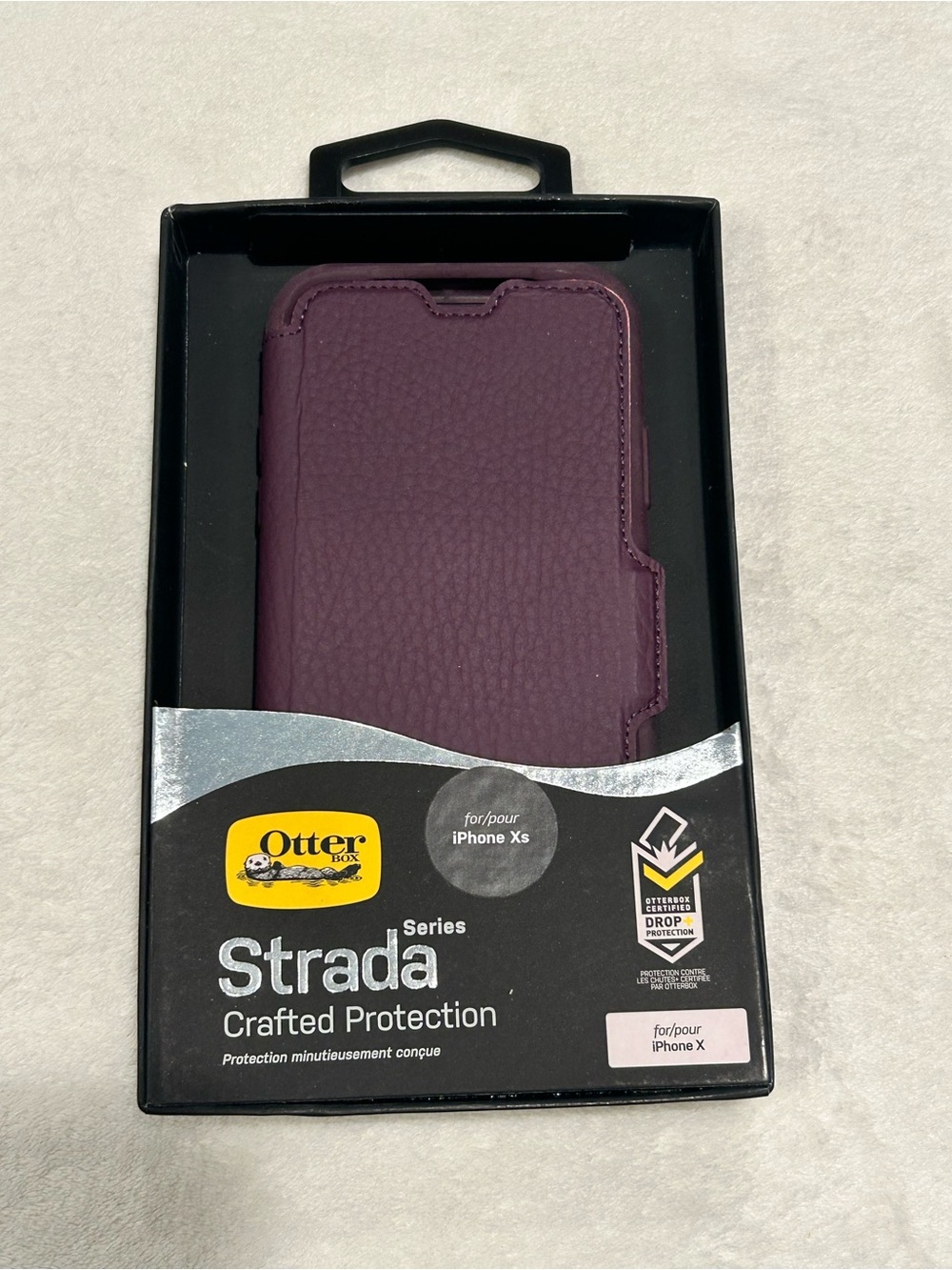OtterBox Strada Case for iPhone Xs & iPhone X Royal Blush
